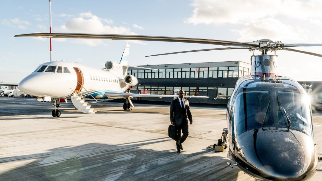 airport transfer jet helicopters